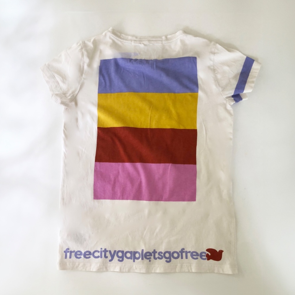 FREE CITY X GAP tshirt / XS